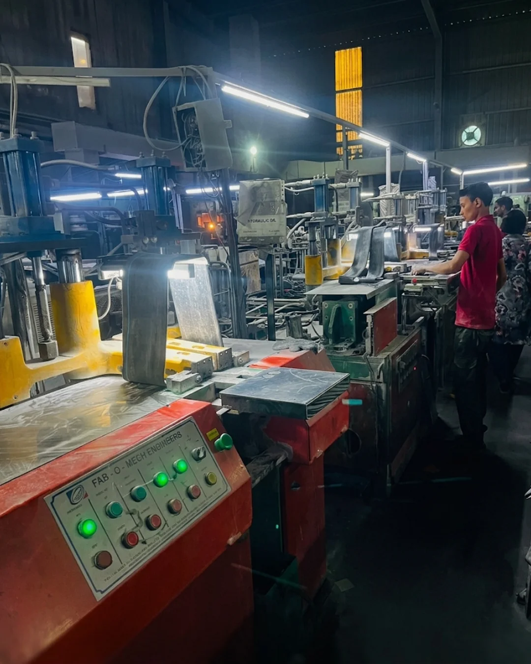 Avtar Rubber Industries production floor